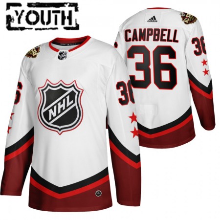 Toronto Maple Leafs Jack Campbell 36 2022 NHL All-Star Wit Authentic Shirt - Kinderen